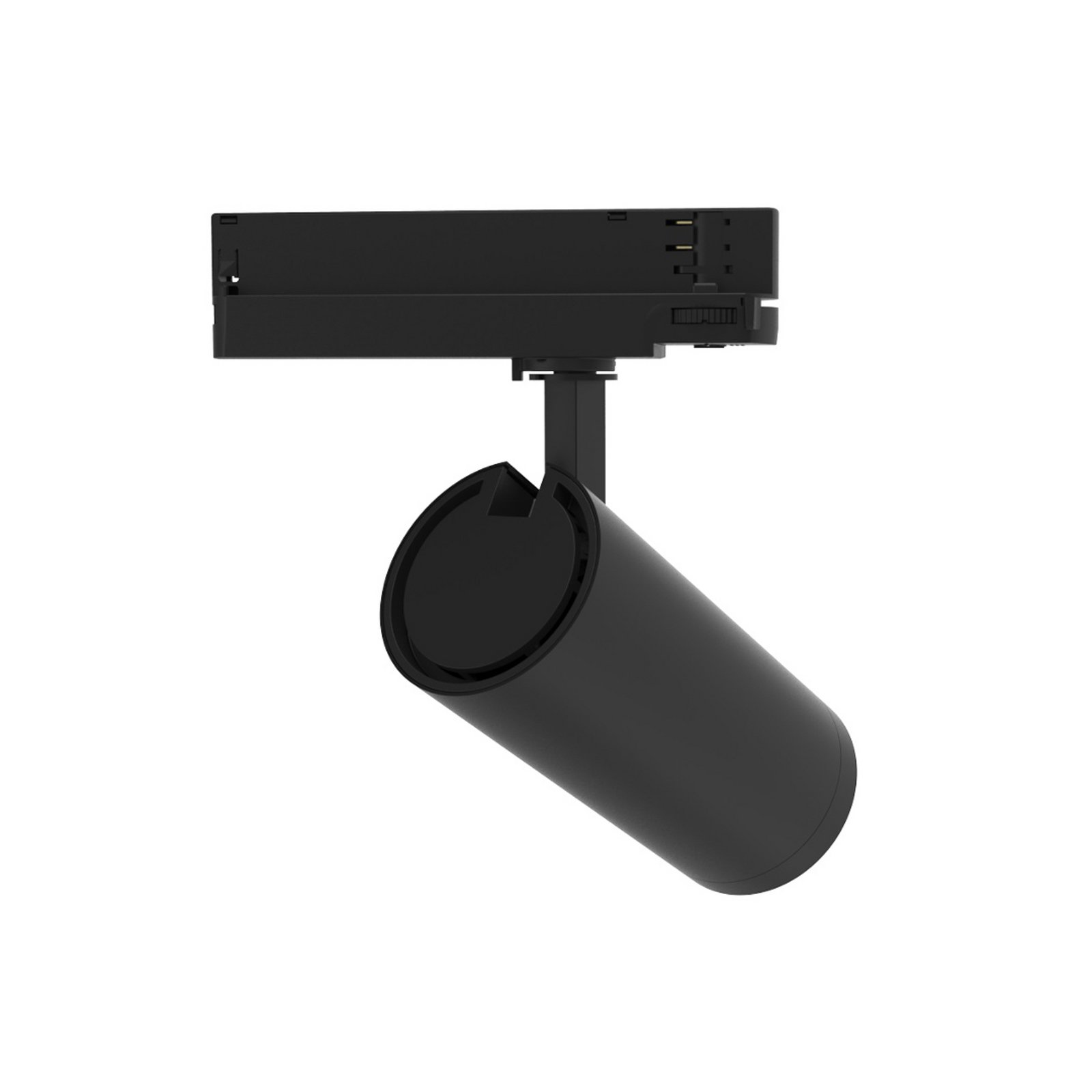 DOTLUX LED bėgių taškas SLIMtrack-eco, juodas, 3 fazių CCT