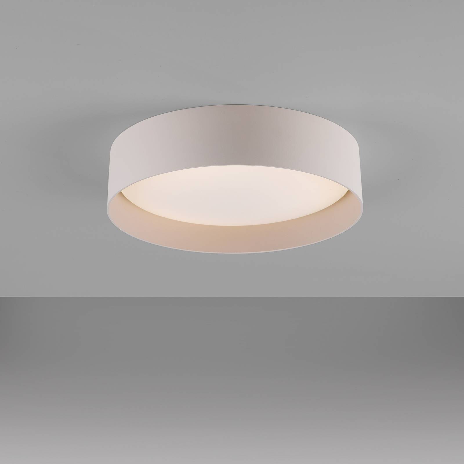  Schöner Wohnen Schöner Wohnen Tavoli Led Ceiling Light, Beige, ø 29 Cm, Metal, Cct, Dimmable 