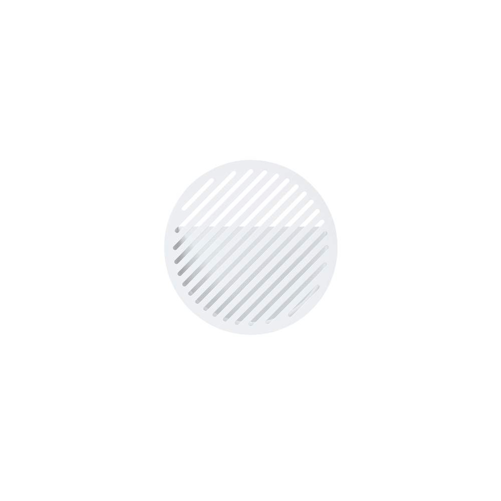 Diagonal Wall Basket Small Candycotton White - Swedish Ninja