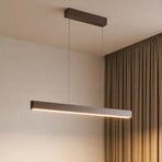 Lucande Smart LED-Hängeleuchte Mylosh, kaffee, CCT, Tuya