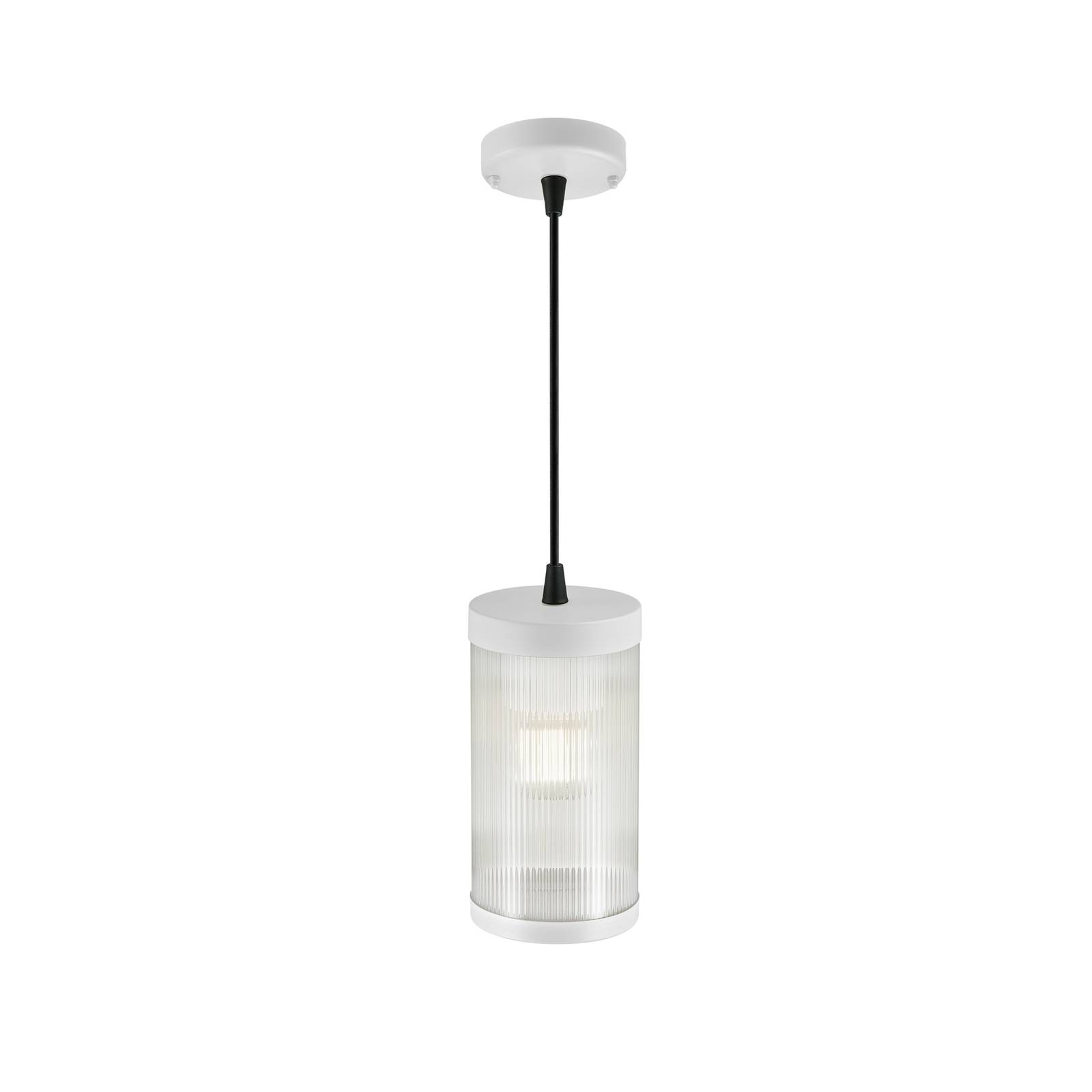 Nordlux Suspension d'extérieur Coupar, Ø 13 cm, blanc