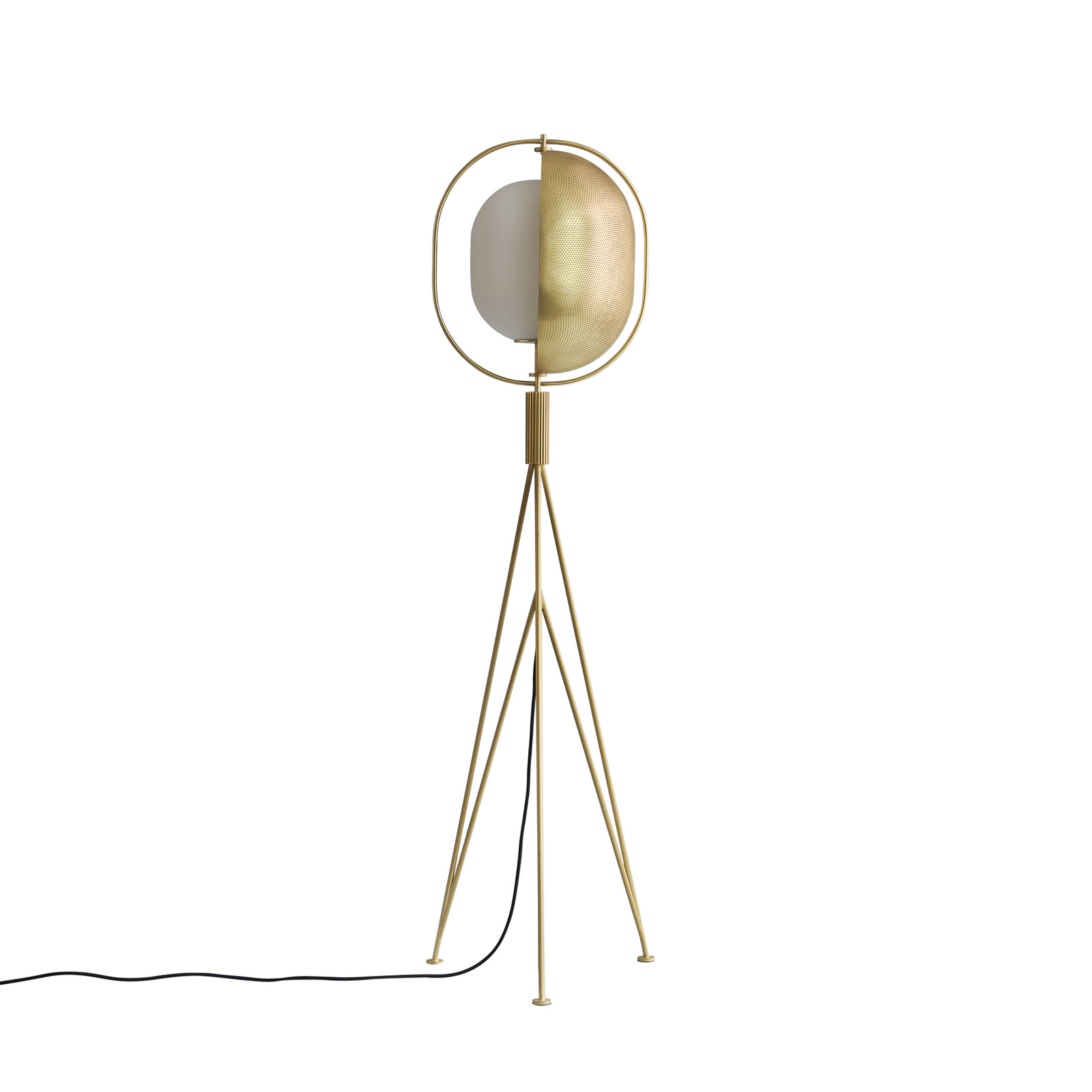 Lampadar Pearl, alamă, înălțime 140 cm, aluminiu - 101 Copenhagen
