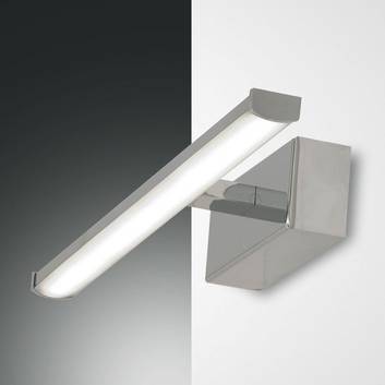 LED wandlamp Nala voor spiegel en beelden, chroom