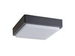 Nermin Square LED Aplica de Exterior IP65 Dark Grey/White - Lindby