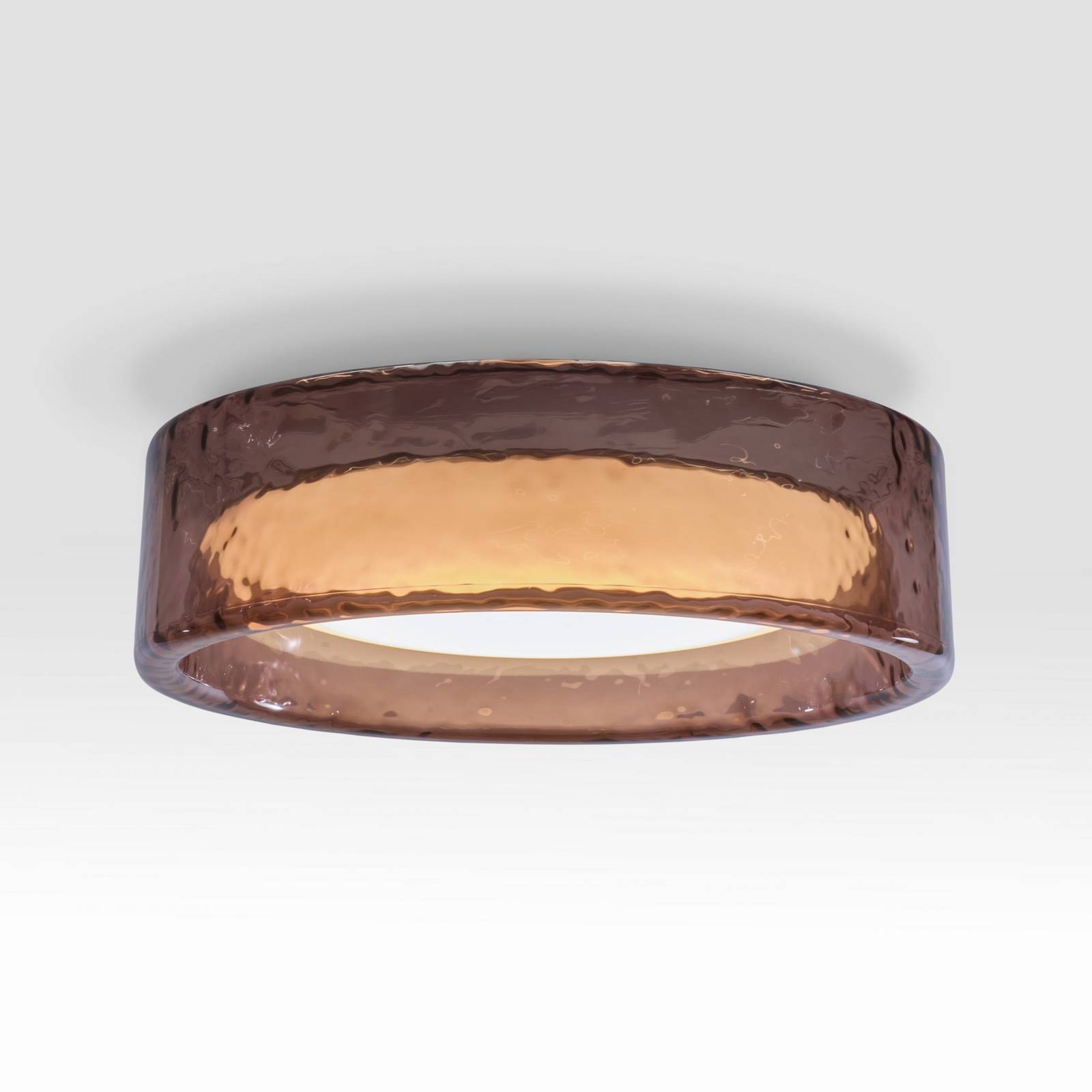 MARSET LED-Deckenlampe Ringo, Ø 90 cm, rosé, Kunststoff, CCT günstig online kaufen