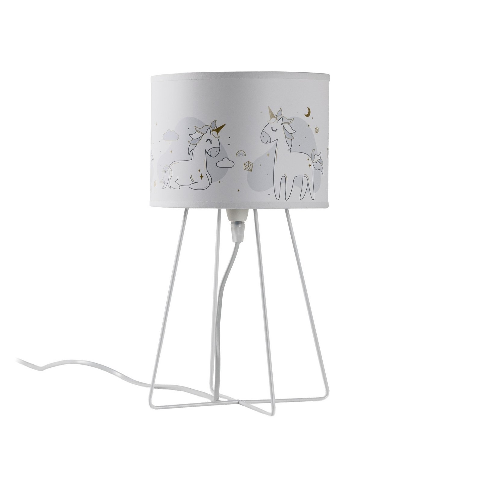 Mila galda lampa, audums, vienradzis, E14, augstums 32,5 cm Mila galda lampa, audums, vienradzis, E14, augstums 32,5 cm