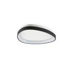 Ideal Lux Gemini LED ceiling light, black, 42.5 cm, on/off