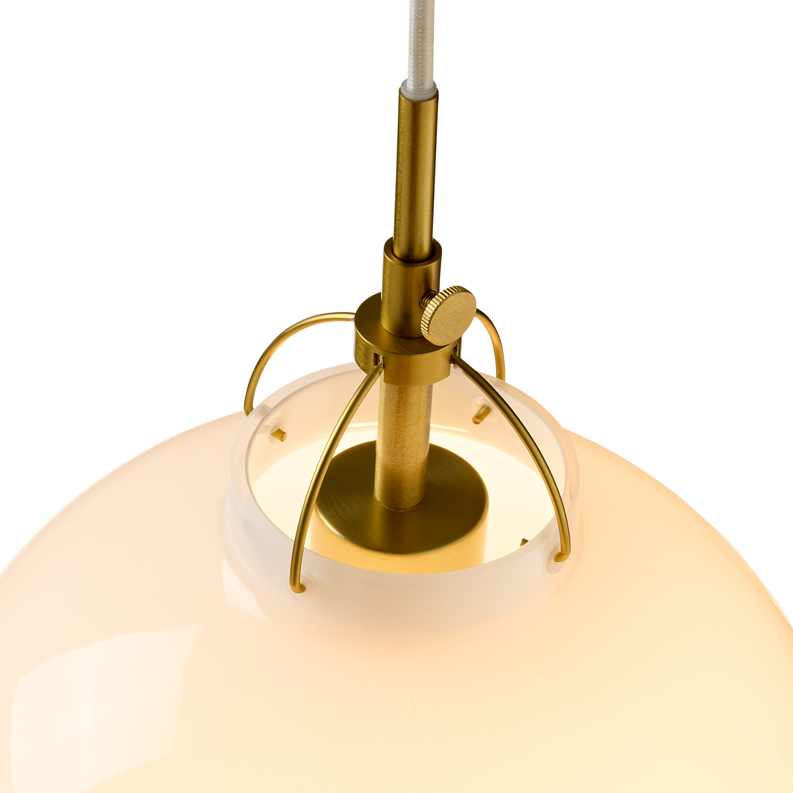 TOSCANA hanglamp, crème, Ø 27 cm, glas - Halo Design TOSCANA hanglamp, crème, Ø 27 cm, glas - Halo Design