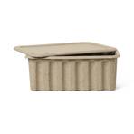 ferm LIVING storage box Paper Pulp, 40 x 30 cm, set of 2