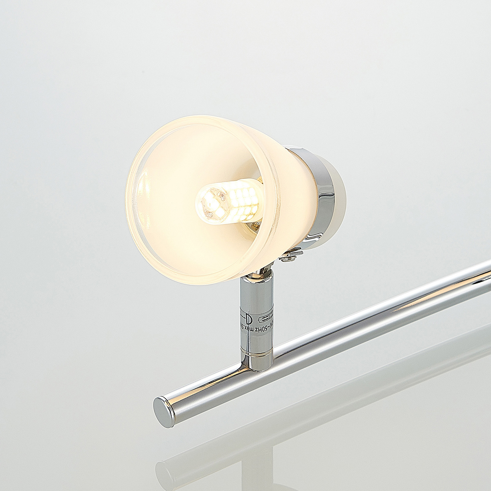 Lindby Danil downlight with glass lampshades
