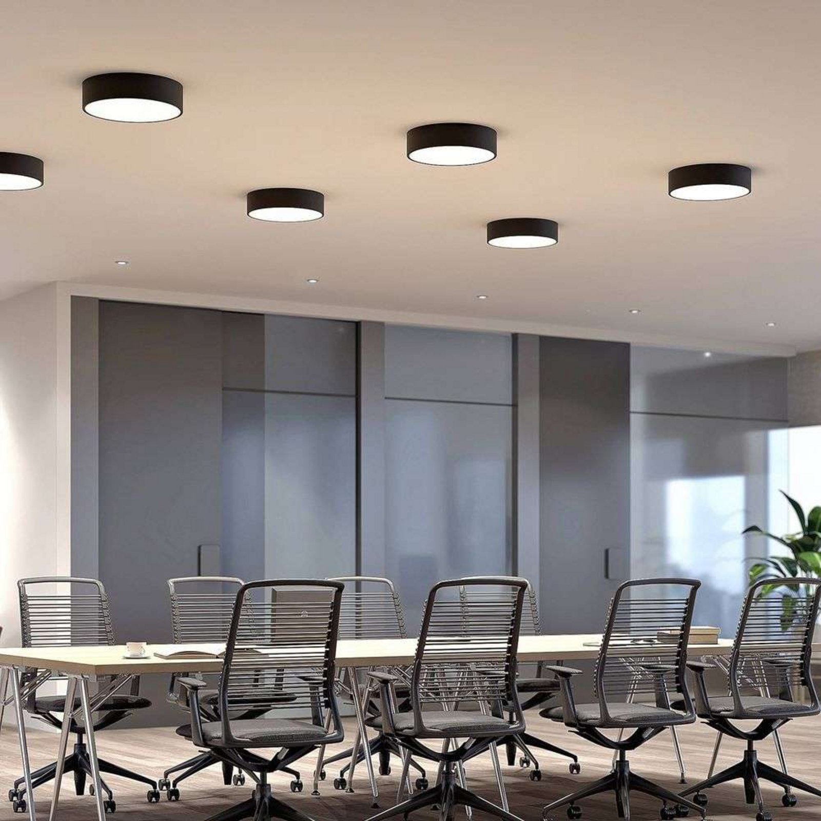 Noabelle LED Taklampe Ø40 Black - Arcchio