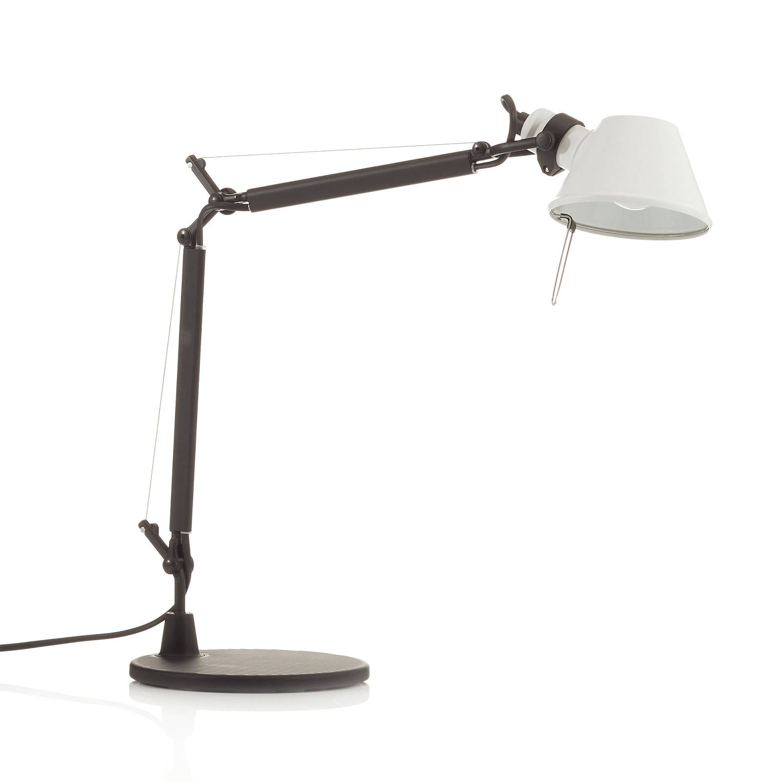 Artemide Tolomeo Micro Bicolor Asztal fekete/fehér