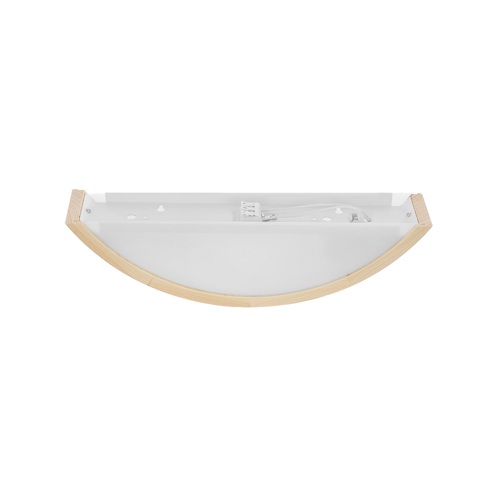 Απλίκι Cleo D1DR410, ξύλο πεύκου, μήκος 41 cm, E27