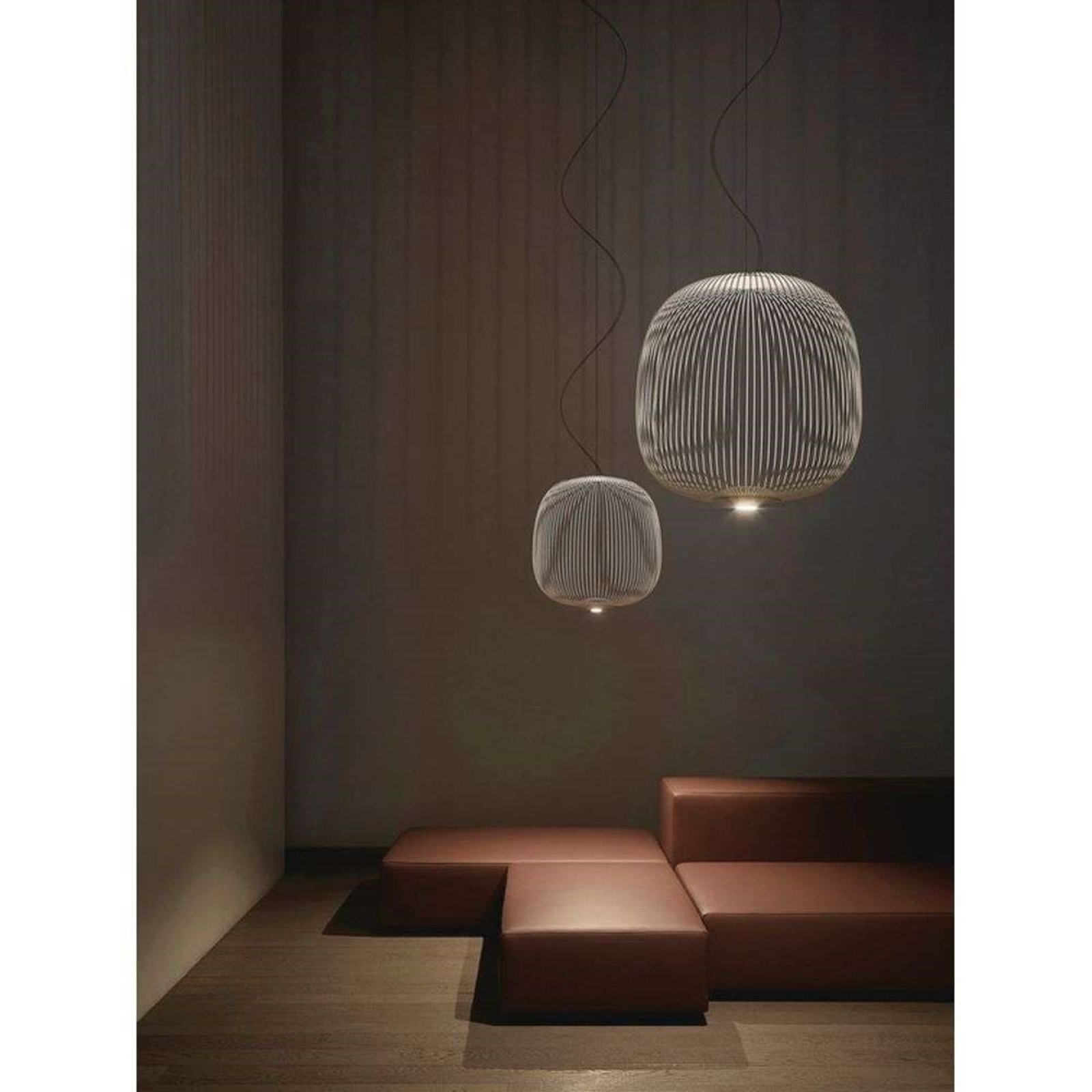 Spokes 2 LED Lustră Pendul Dimmable White - Foscarini