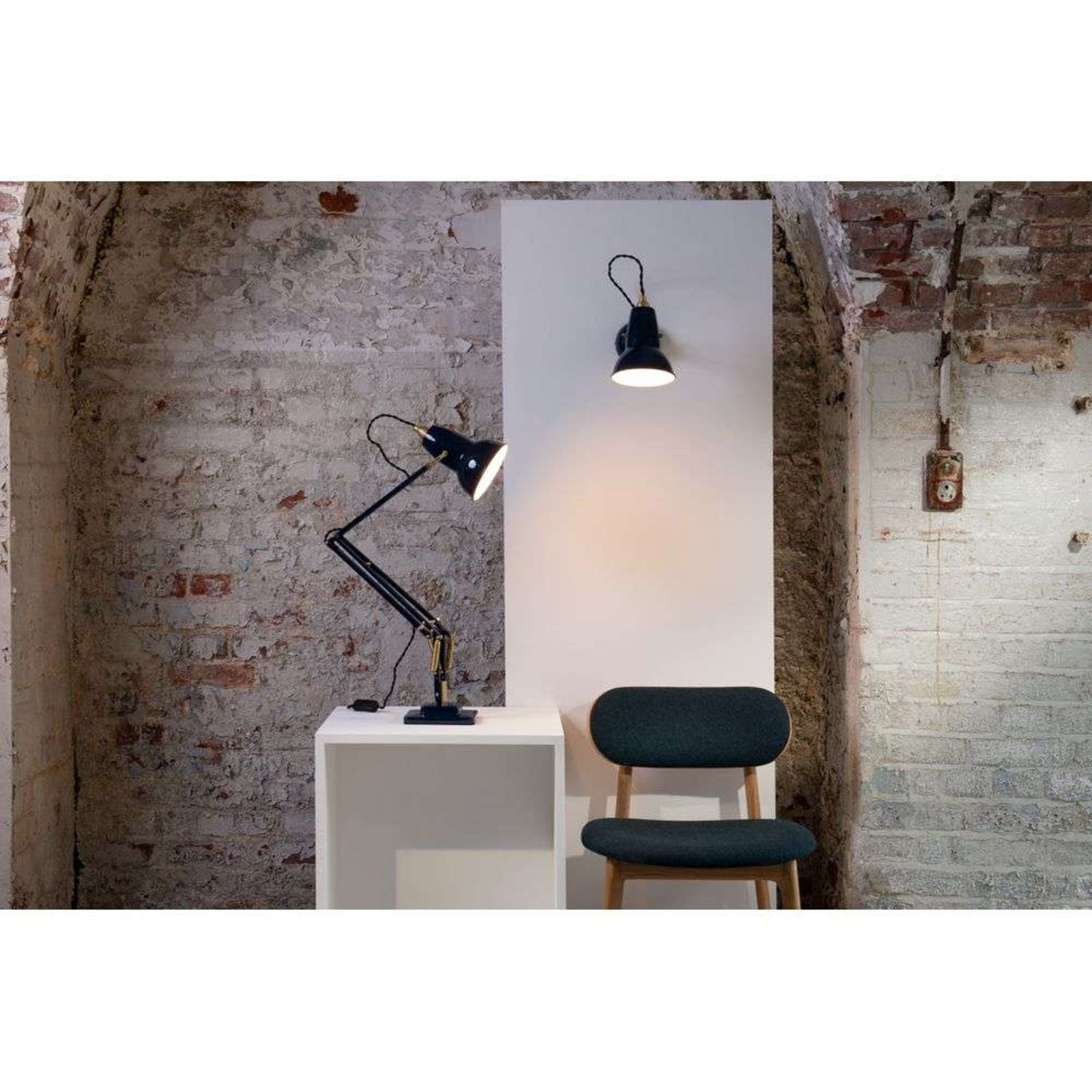 Original 1227 Aplique de Pared Lino Blanco - Anglepoise