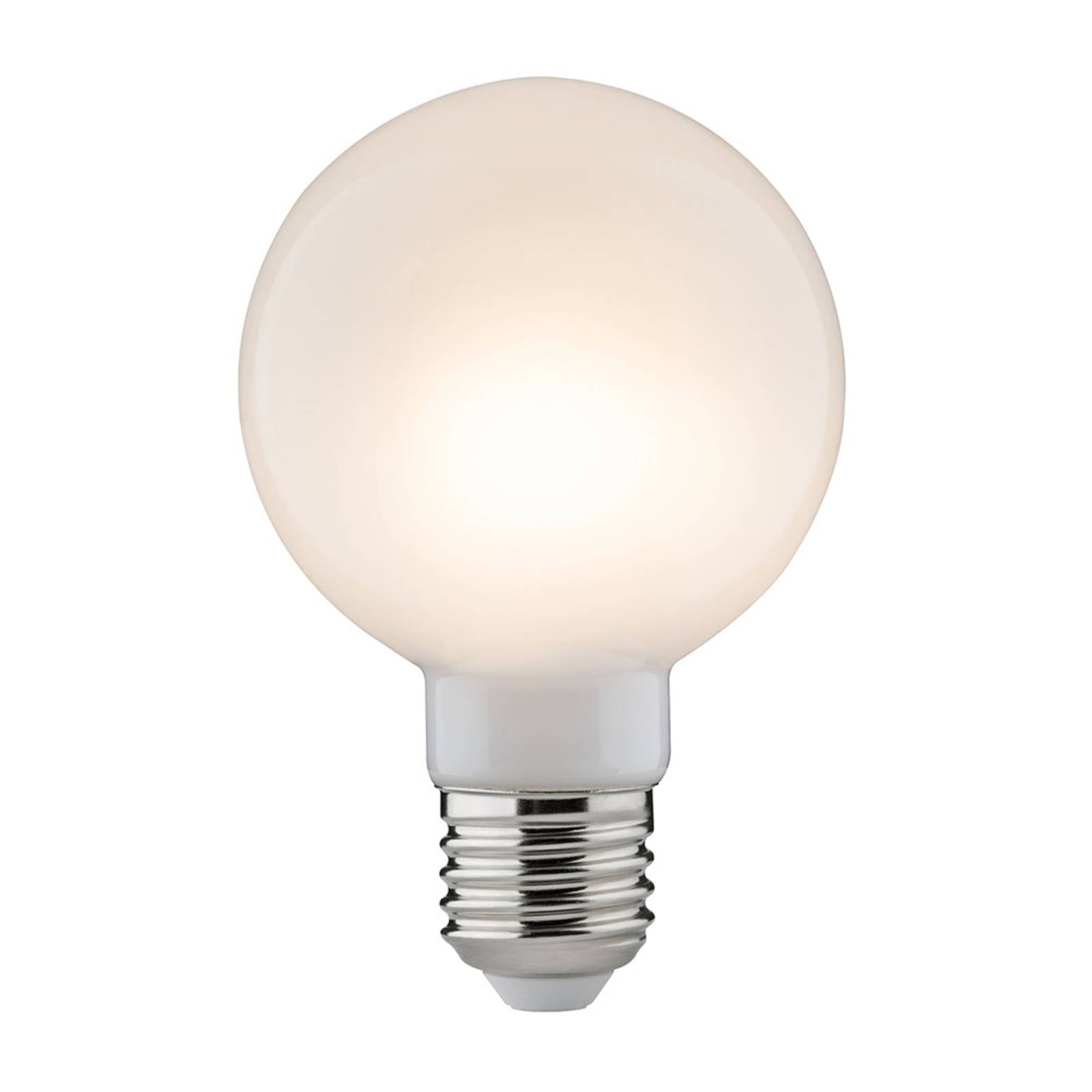 Paulmann LED-Globe G80 E27 7,5W 827 opal dimmbar