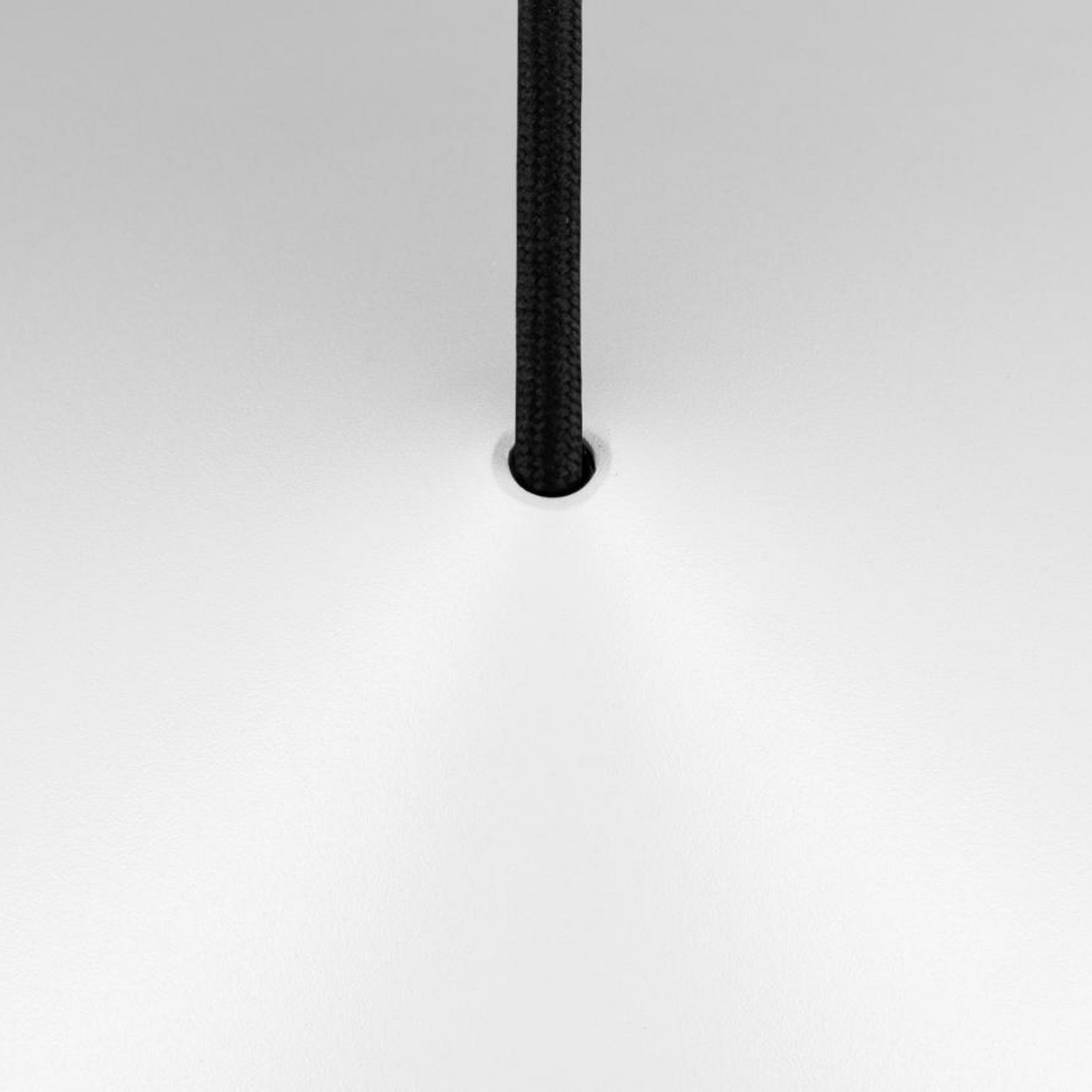 SLV Hängelampe Magico, Ø 55 cm, weiß matt, Metall
