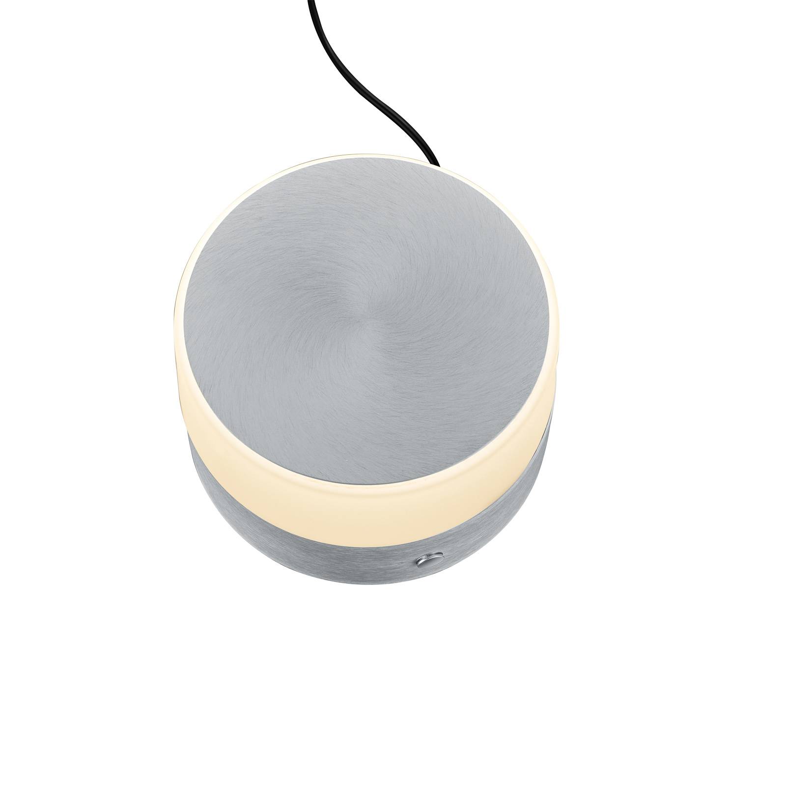 bankamp - button lampa sto?owa led wysoko?? 11cm, do salonu / jadalni, metal, szk?o, 16w, wys. 11 cm