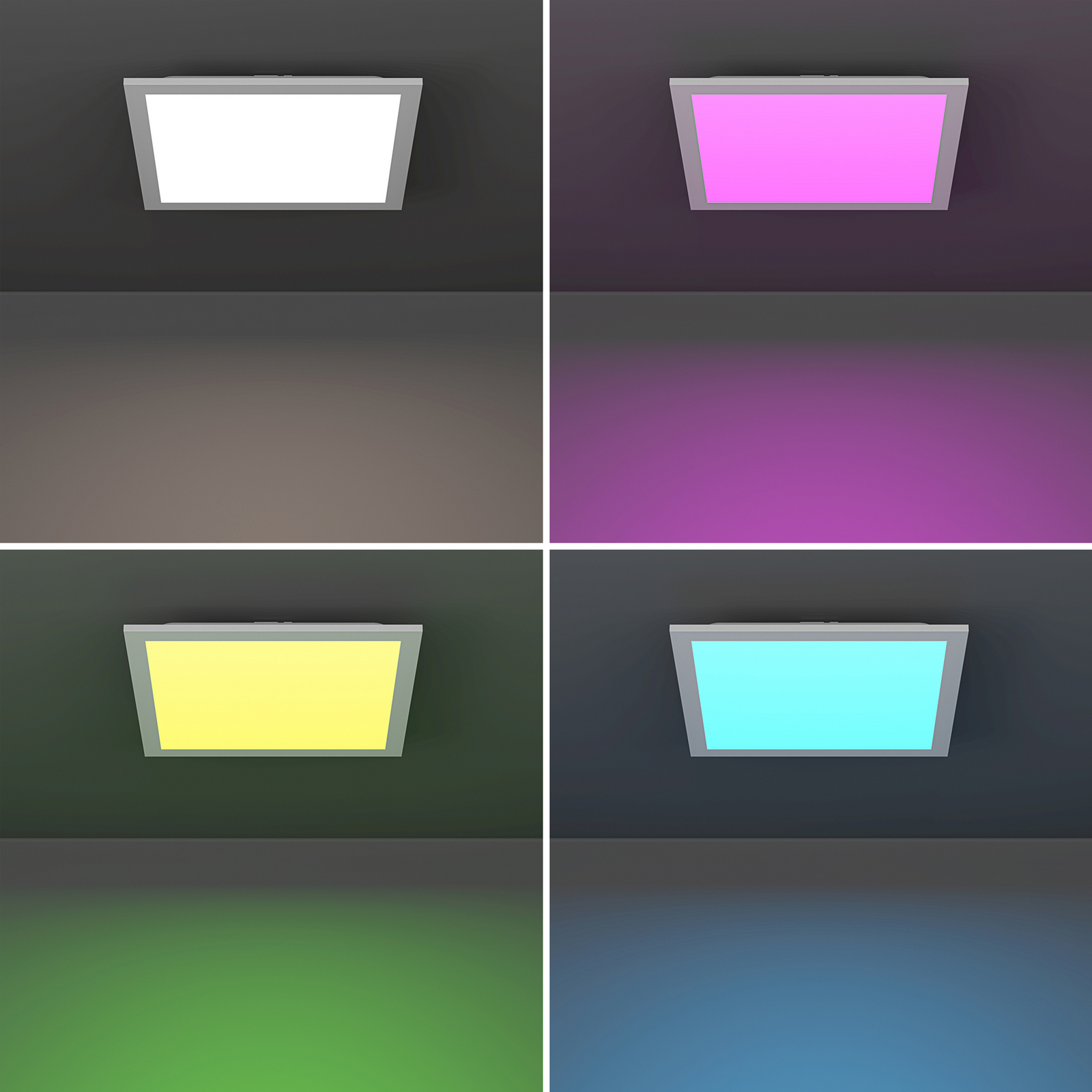 EGLO connect Smart LED ceiling light Moradillo-Z, white, 29 cm