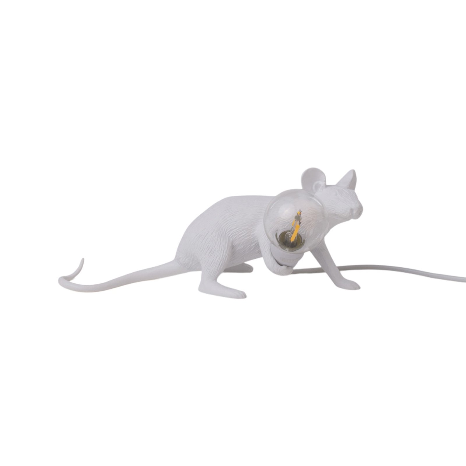 SELETTI Mouse Lamp LED-Dekolampe USB liegend