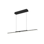 LED piekaramā lampa „More“, antracīta krāsā, garums 120 cm, metāls