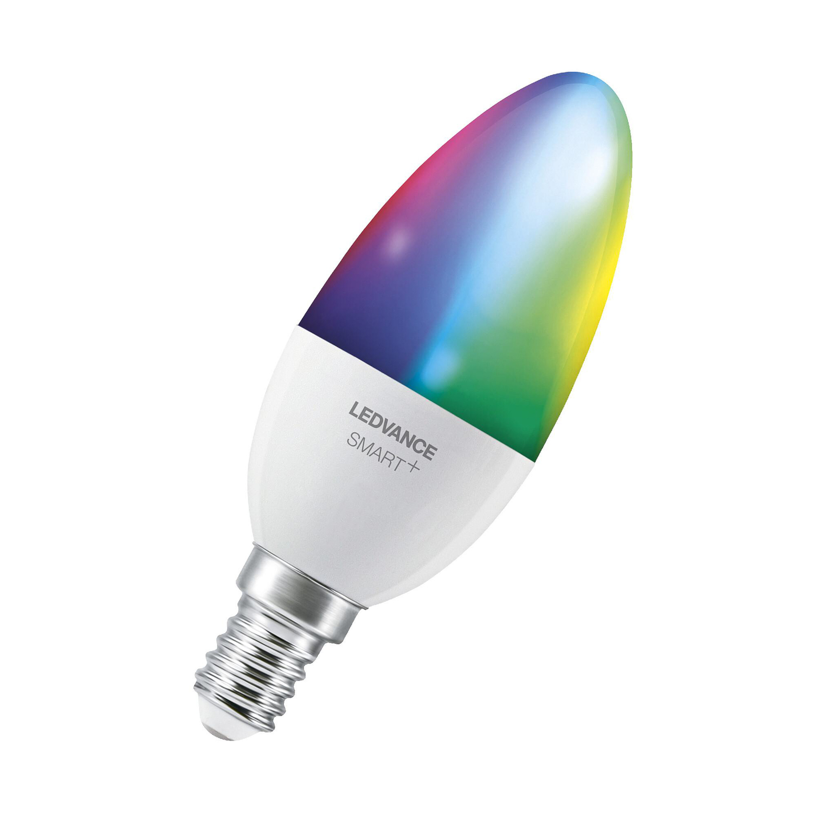LEDVANCE SMART+ LED, sviečka, E14, 4,9 W, CCT, RGB, WiFi, 3 ks
