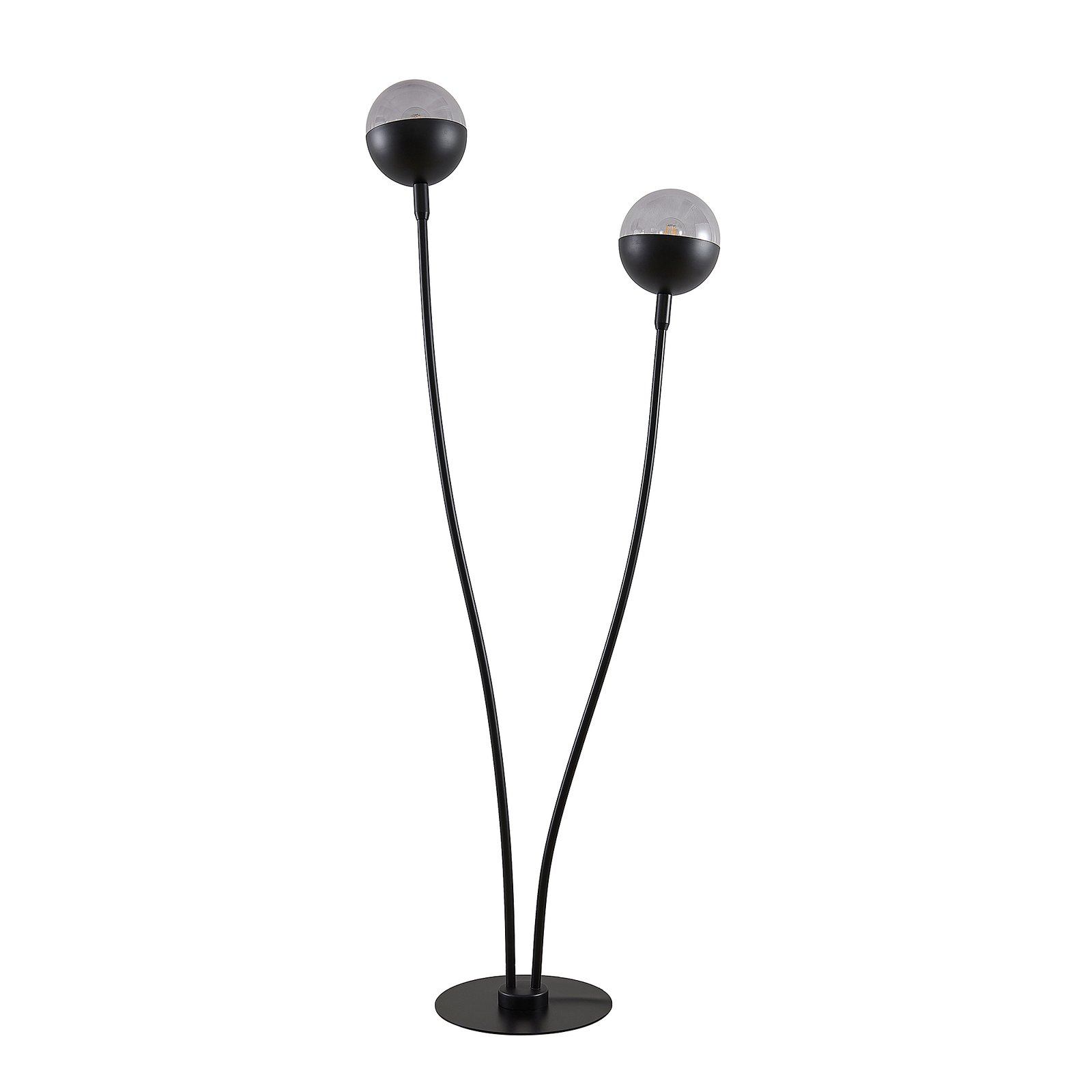Lucande Dustian vloerlamp, 2-lamps