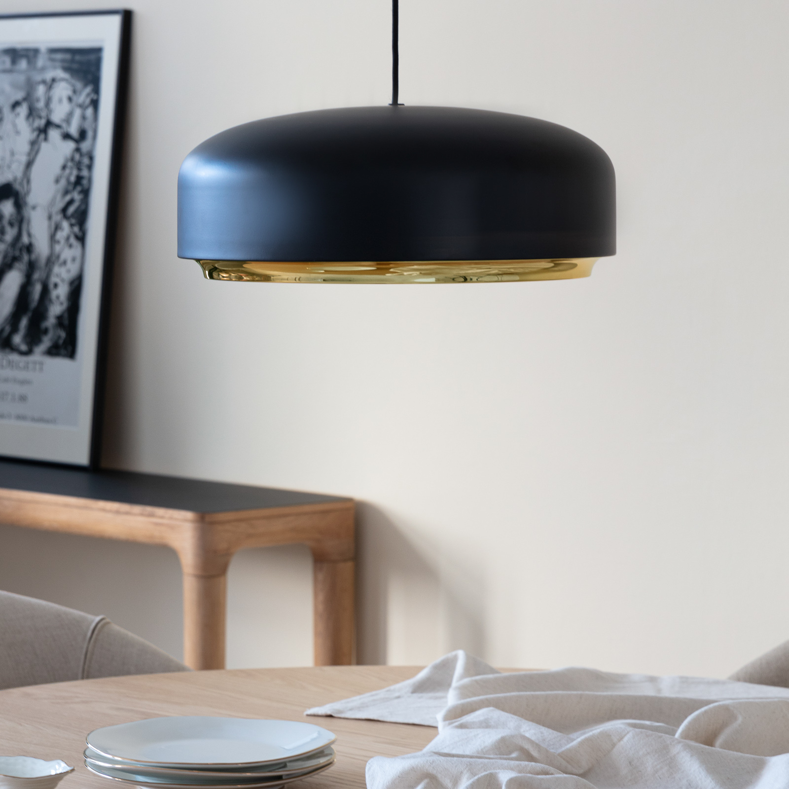UMAGE Hazel LED-Hängeleuchte, schwarz