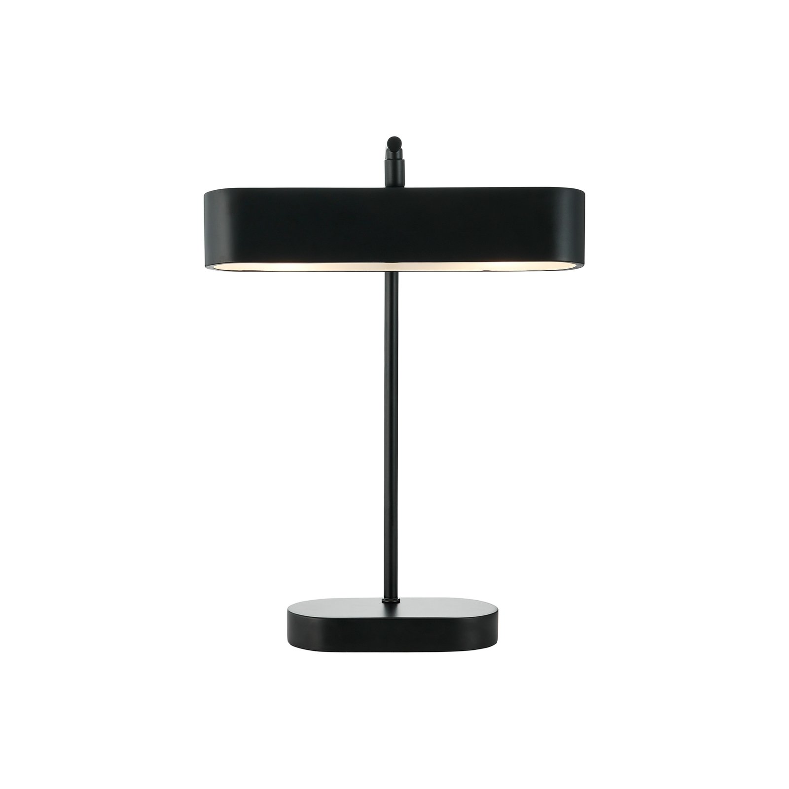 Merlin desk lamp, metal, black