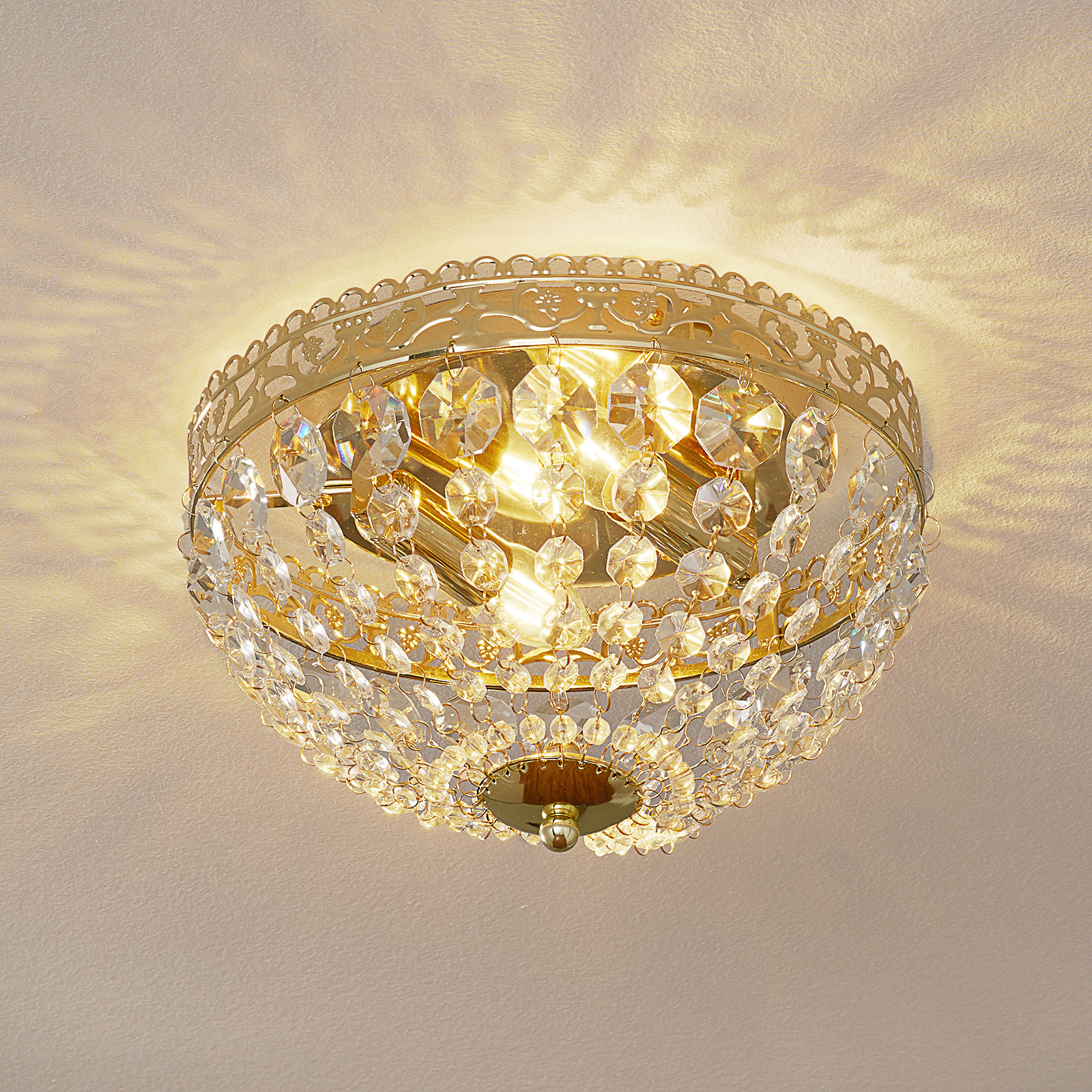 Sparkling ceiling light Saxholm