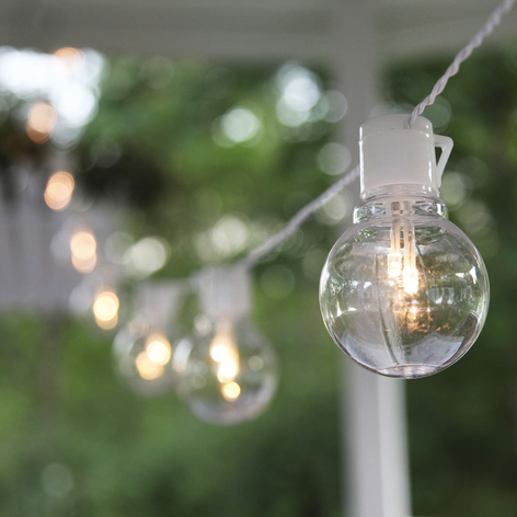 LED lichtketting Partaj, wit