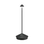 Zafferano Pina lampa stołowa IP54 czarna
