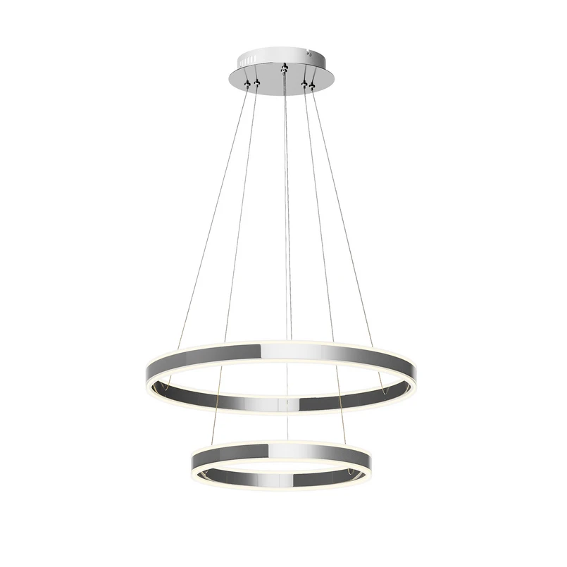 Lucande - Lyani 2 Suspension Ø60 Chrome/White