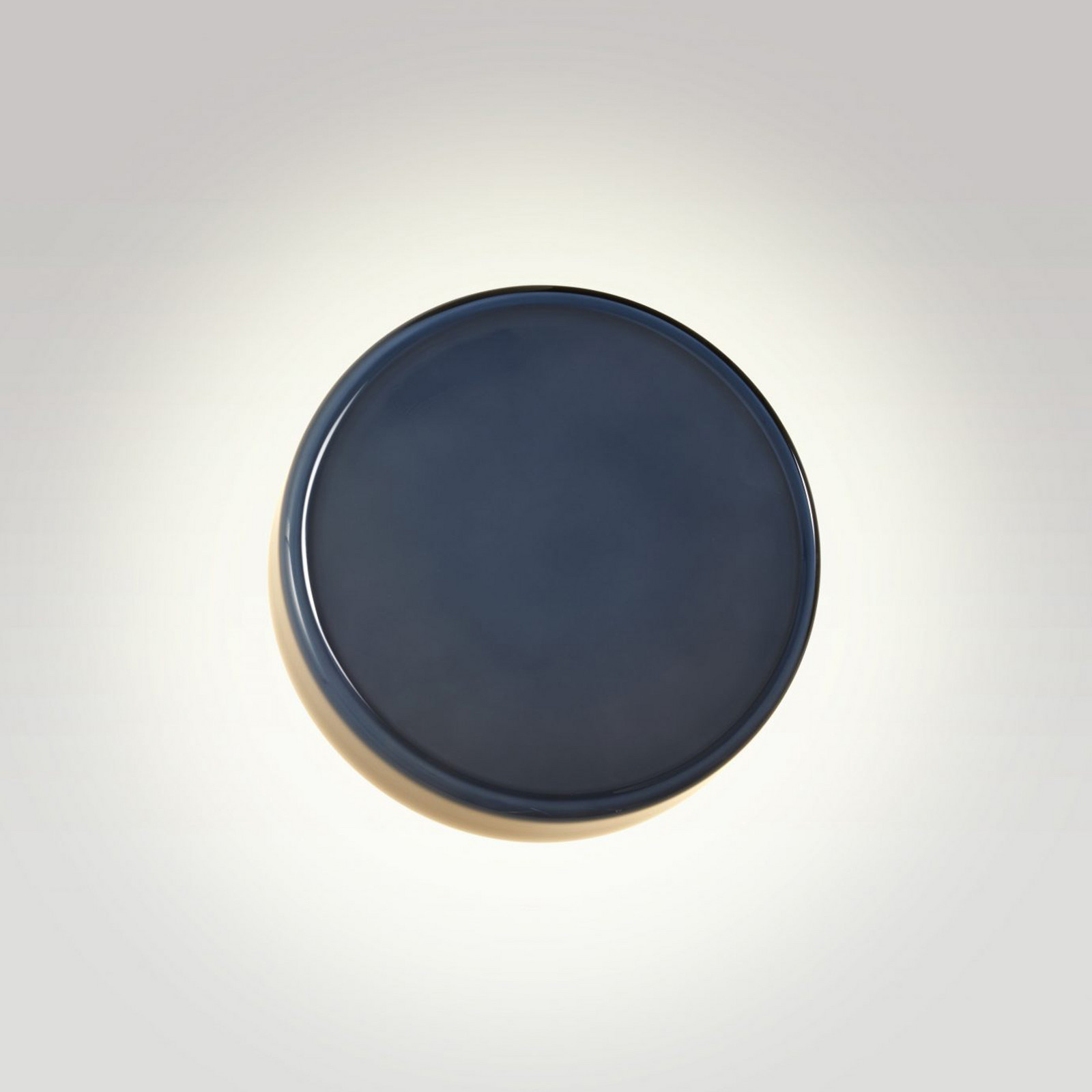 MARSET aplică de perete LED Caramel albastru Ø 22 cm TRIAC sticlă - Camera de zi / sufragerie - Design - albastru negru