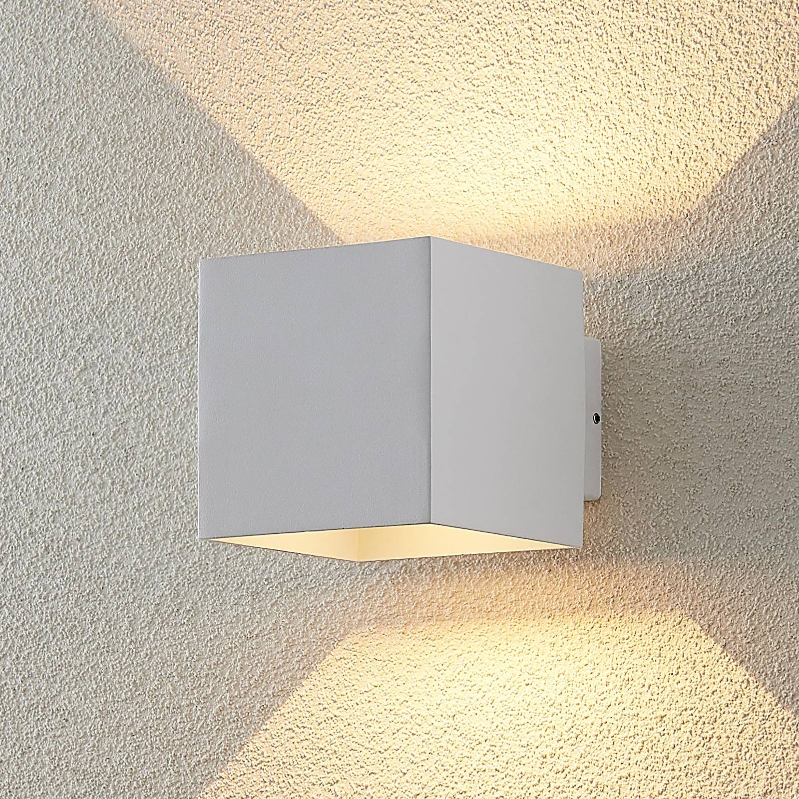 ELC Esani LED kültéri fali lámpa, fehér