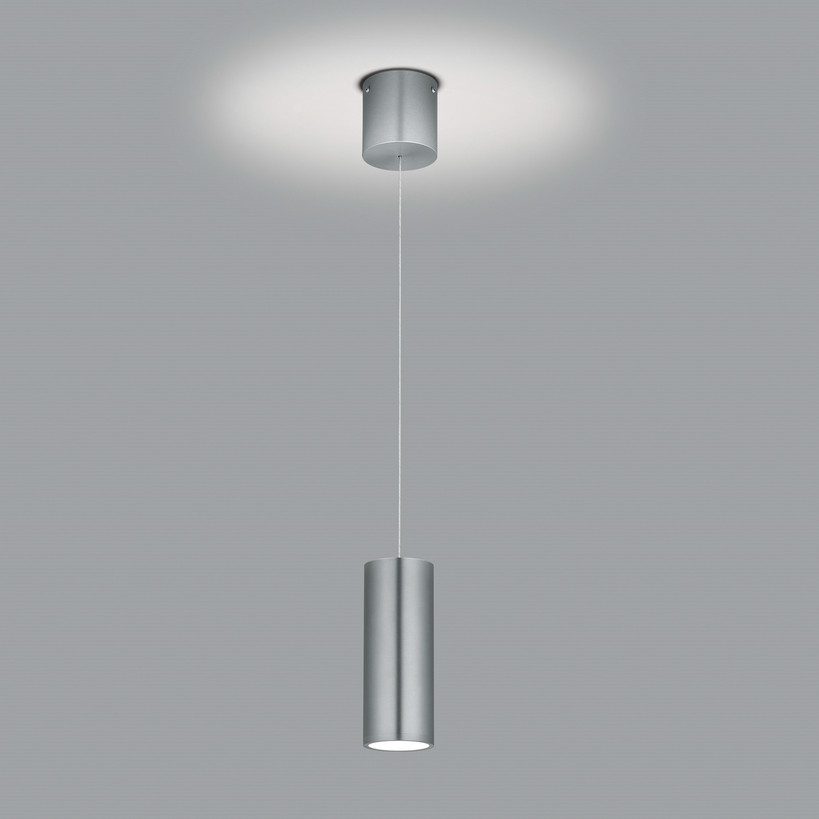 Helli LED hanging light up/down 1-bulb matt nickel