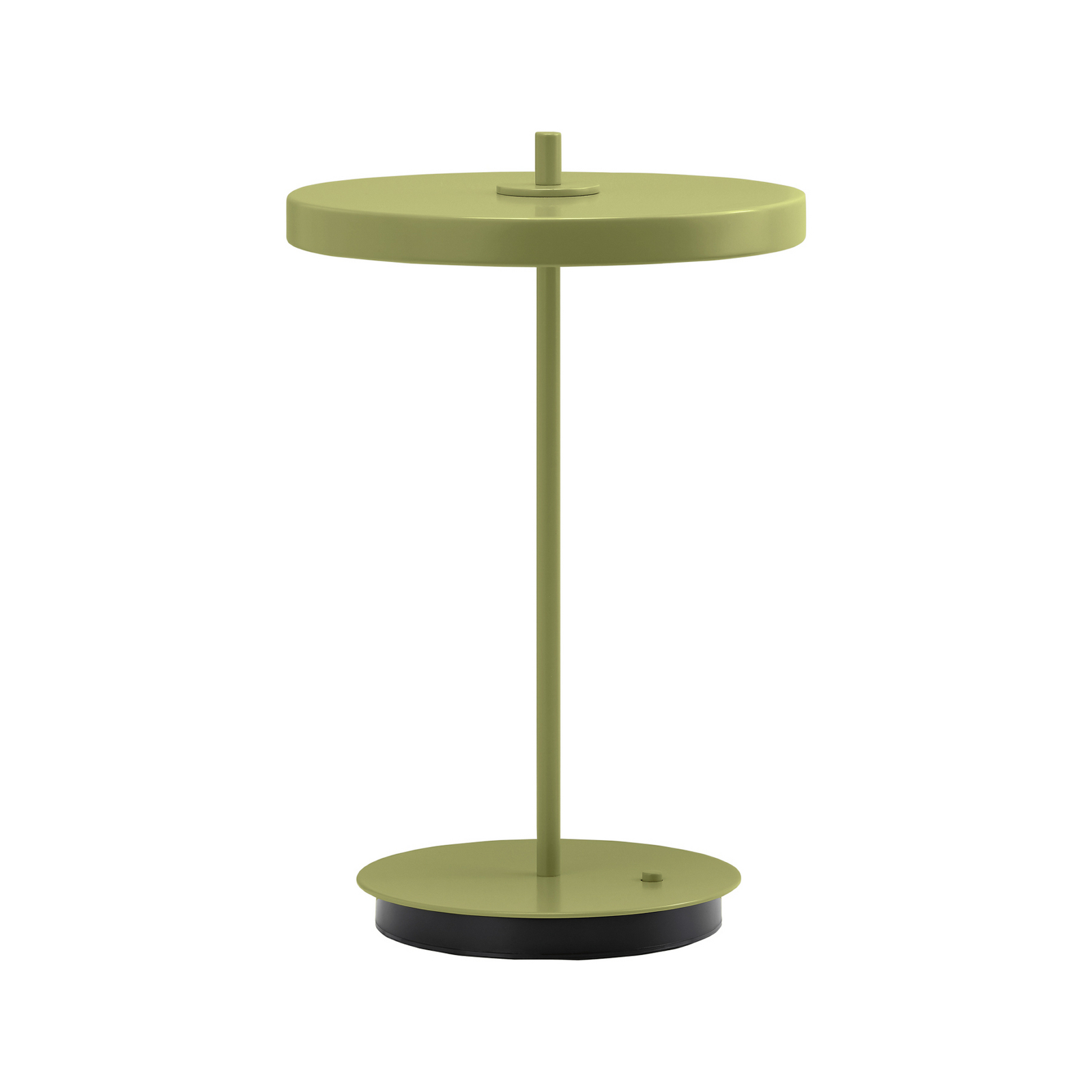UMAGE Asteria Move LED tölthető asztali világítás, egyszínű olajzöld, 31 cm