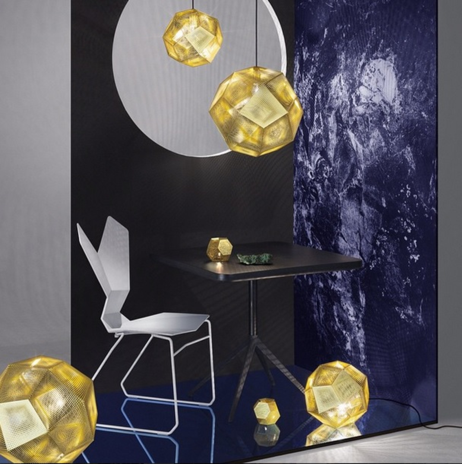 Etch Brass Candeeiro Suspenso - Tom Dixon