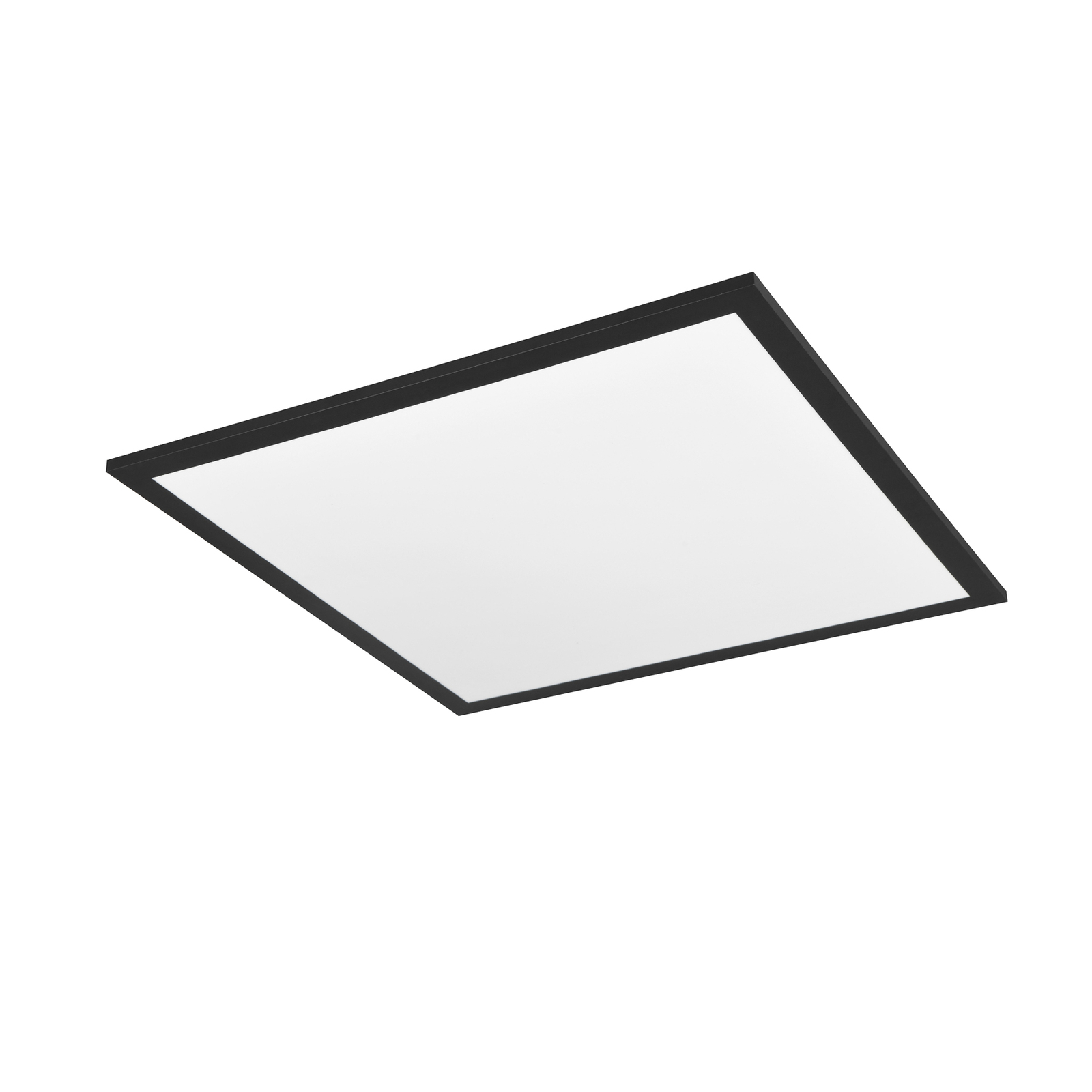 Beta LED ceiling light, length 44 cm, black, RGBW, CTT
