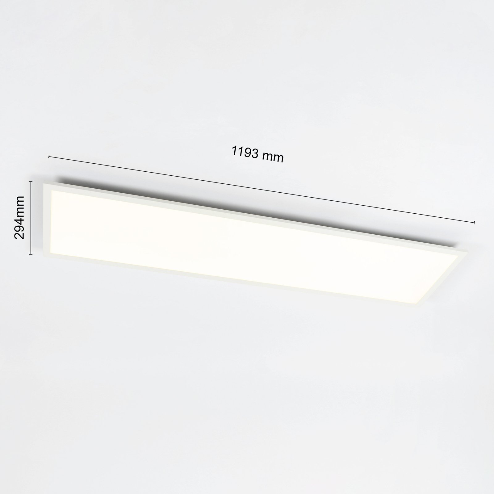 Luay LED Ceiling Lamp 3000-6000K 30x120 White - Lindby