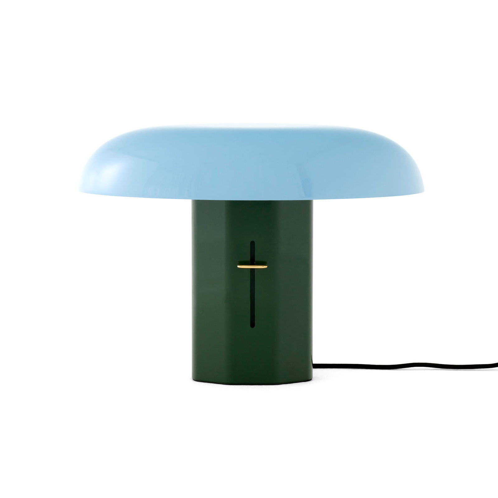 &TRADITION Montera JH42 galda lampa, meža zaļa/nebijiski zila