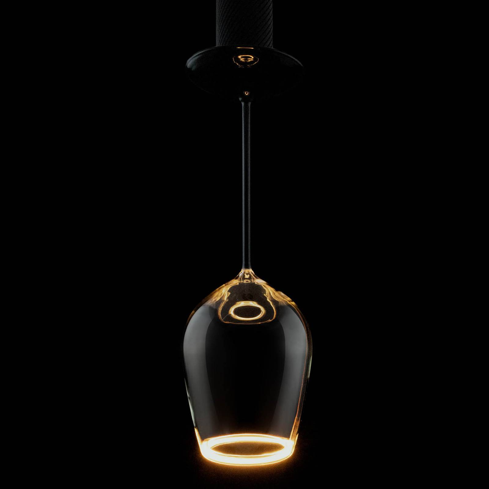 SEGULA Ampoule LED Floating Red Wine smokey E27 5 W 922