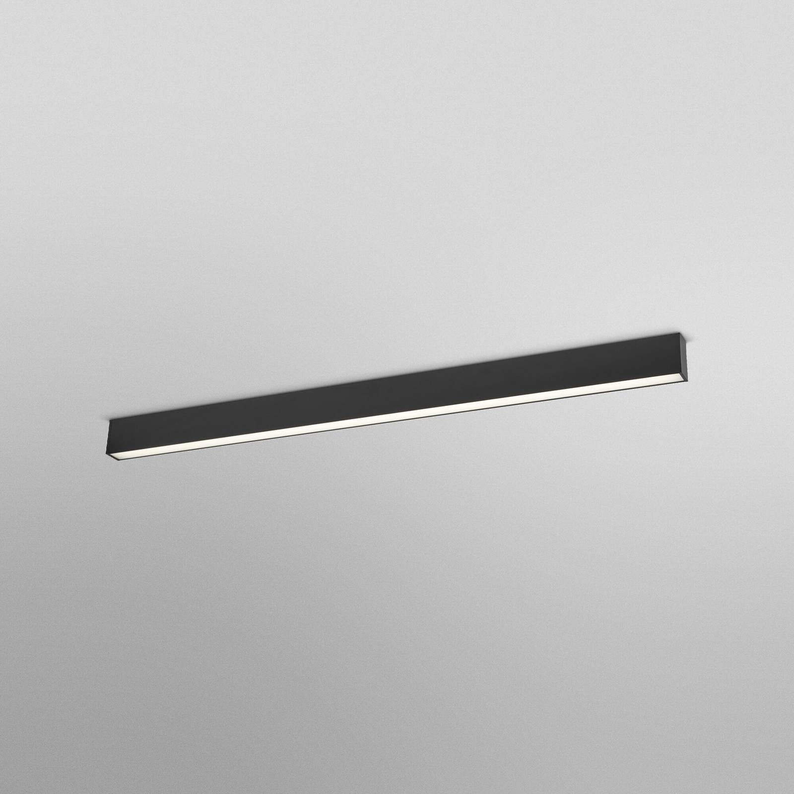 Lampa sufitowa LED OSRAM Office line Cuboid czarna 4000 K ściemniany