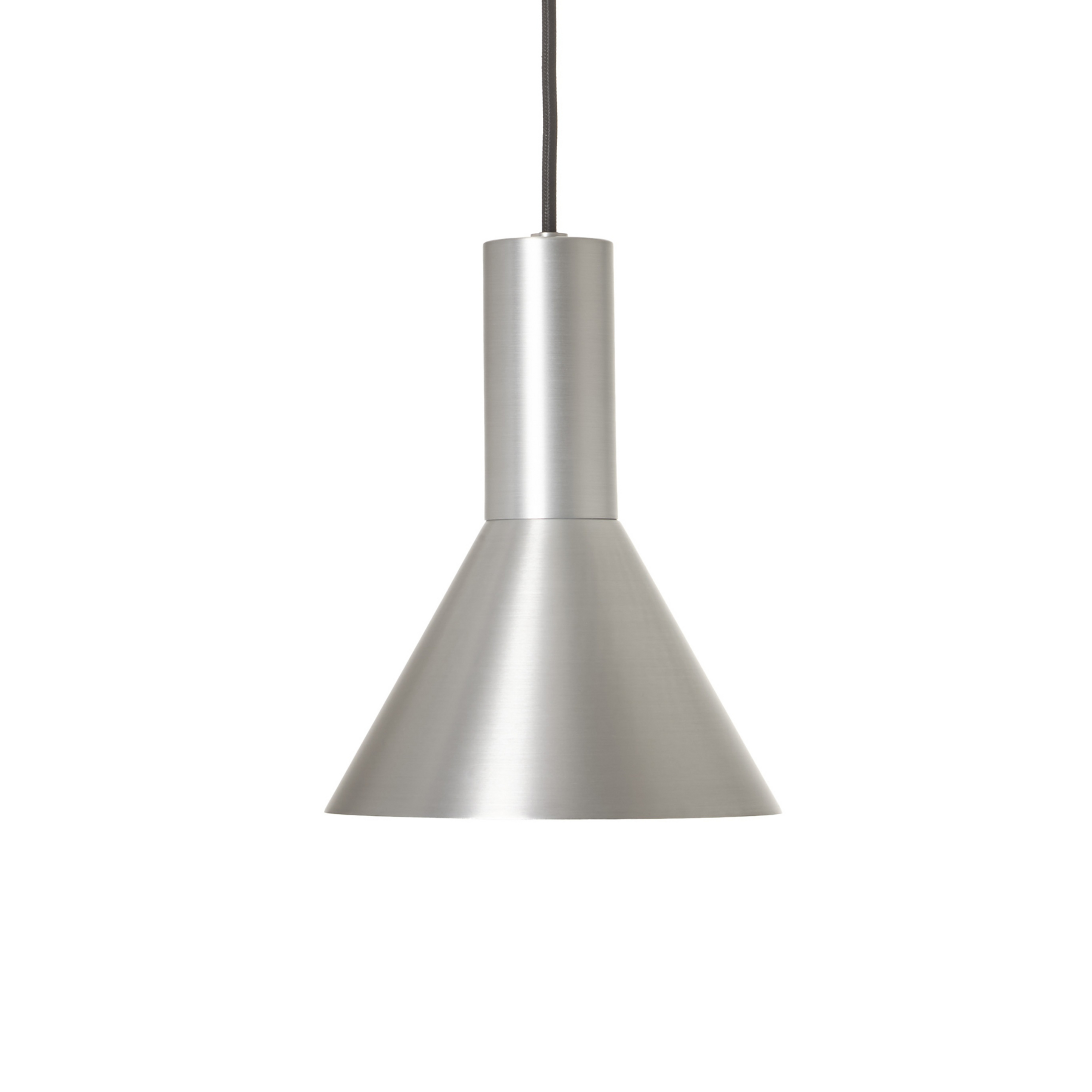 Lyss pendellampe aluminiumfarvet - FRANDSEN