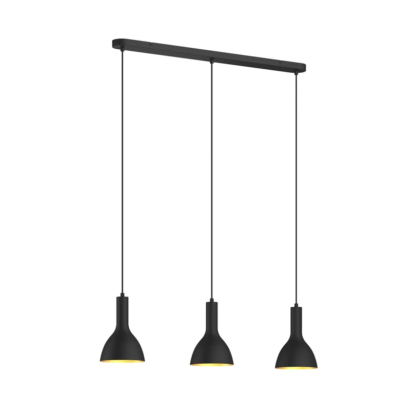 Arcchio – Cosmina 3 Pendelleuchte Black/Gold