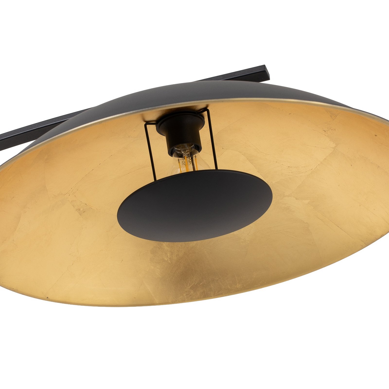 Emilienne Lampadaire Black/Gold - Lindby