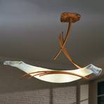 Designer ceiling light ROMA 60 copper red