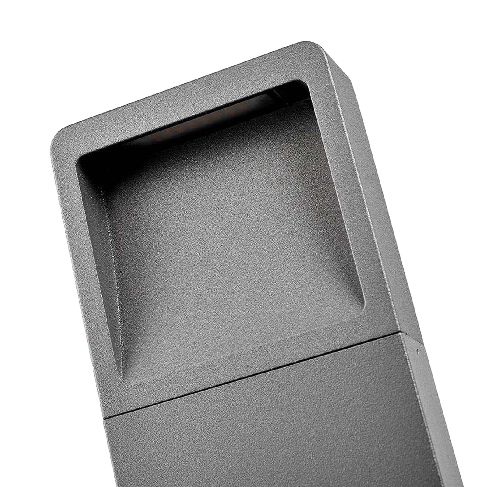 Leya Lampe de Jardin H65 Graphite - Lucande Leya Lampe de Jardin H65 Graphite - Lucande
