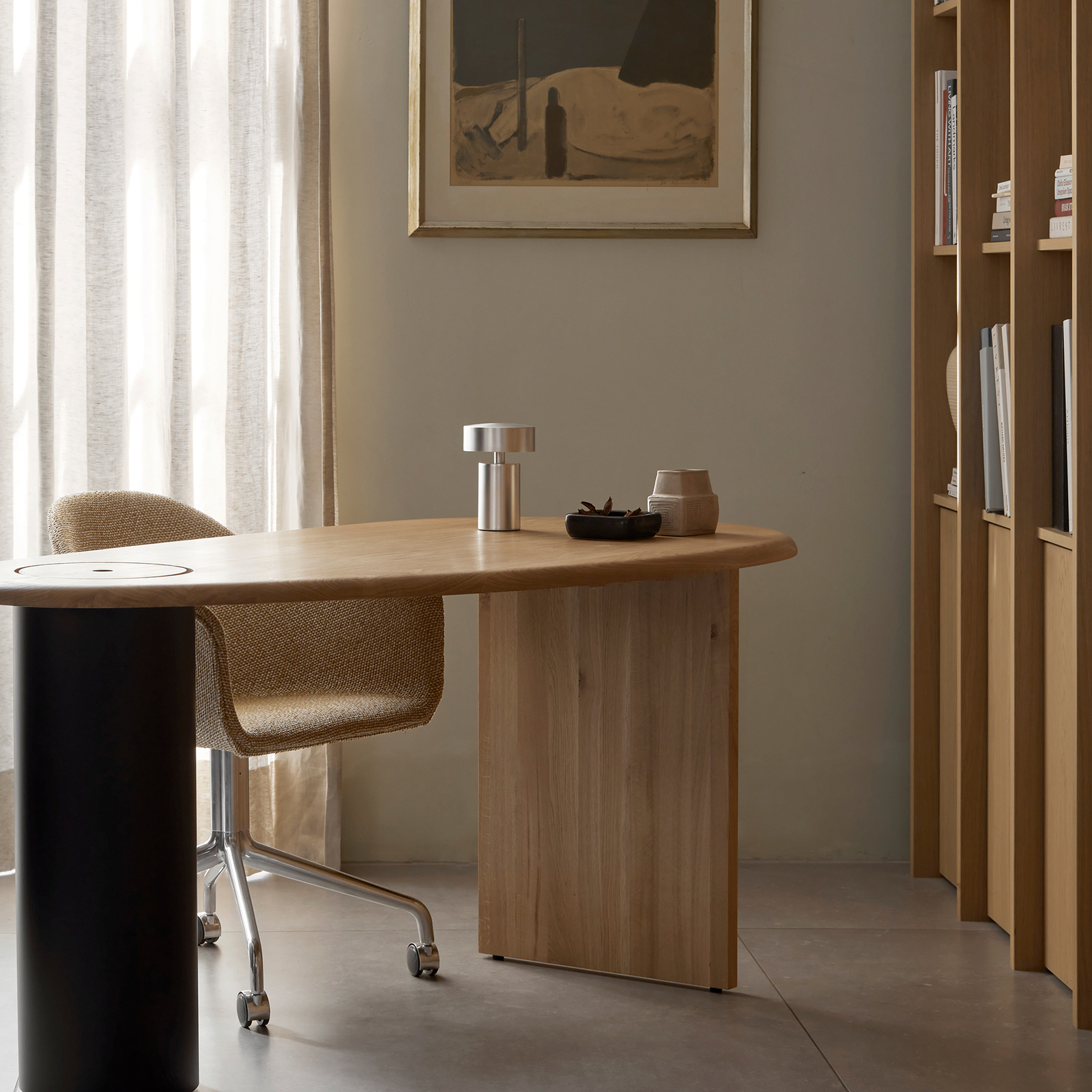 Column Portable Table Lamp Aluminium - Audo Copenhagen