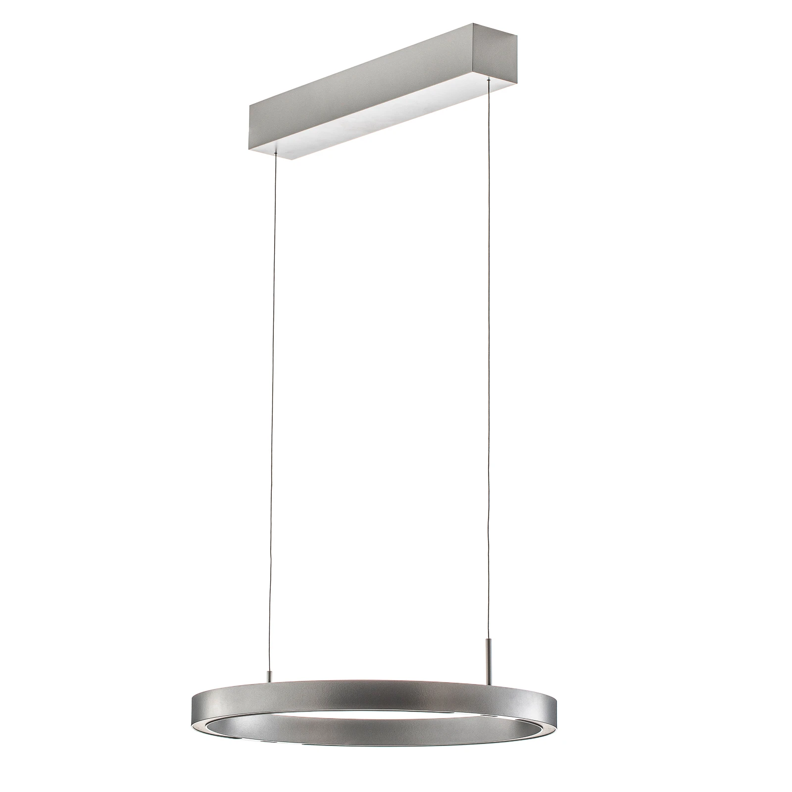Bopp Float LED-Hängelampe Gestensteuerung alu